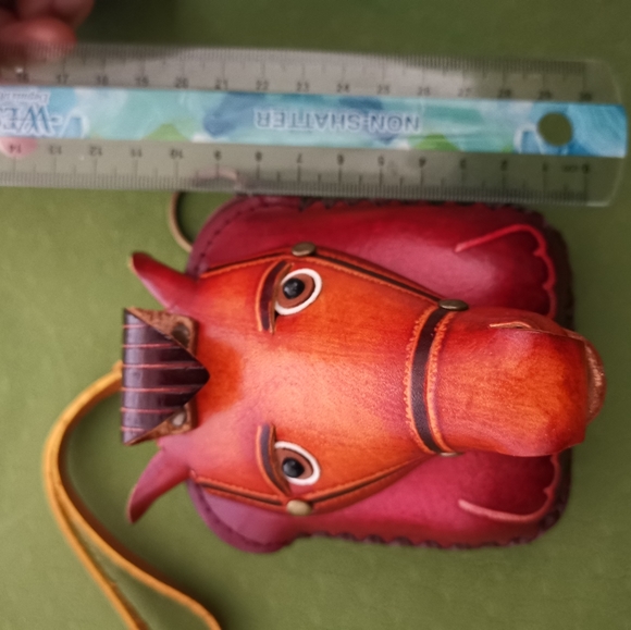 Handmade genuine leather small bag - Picture 6 of 7